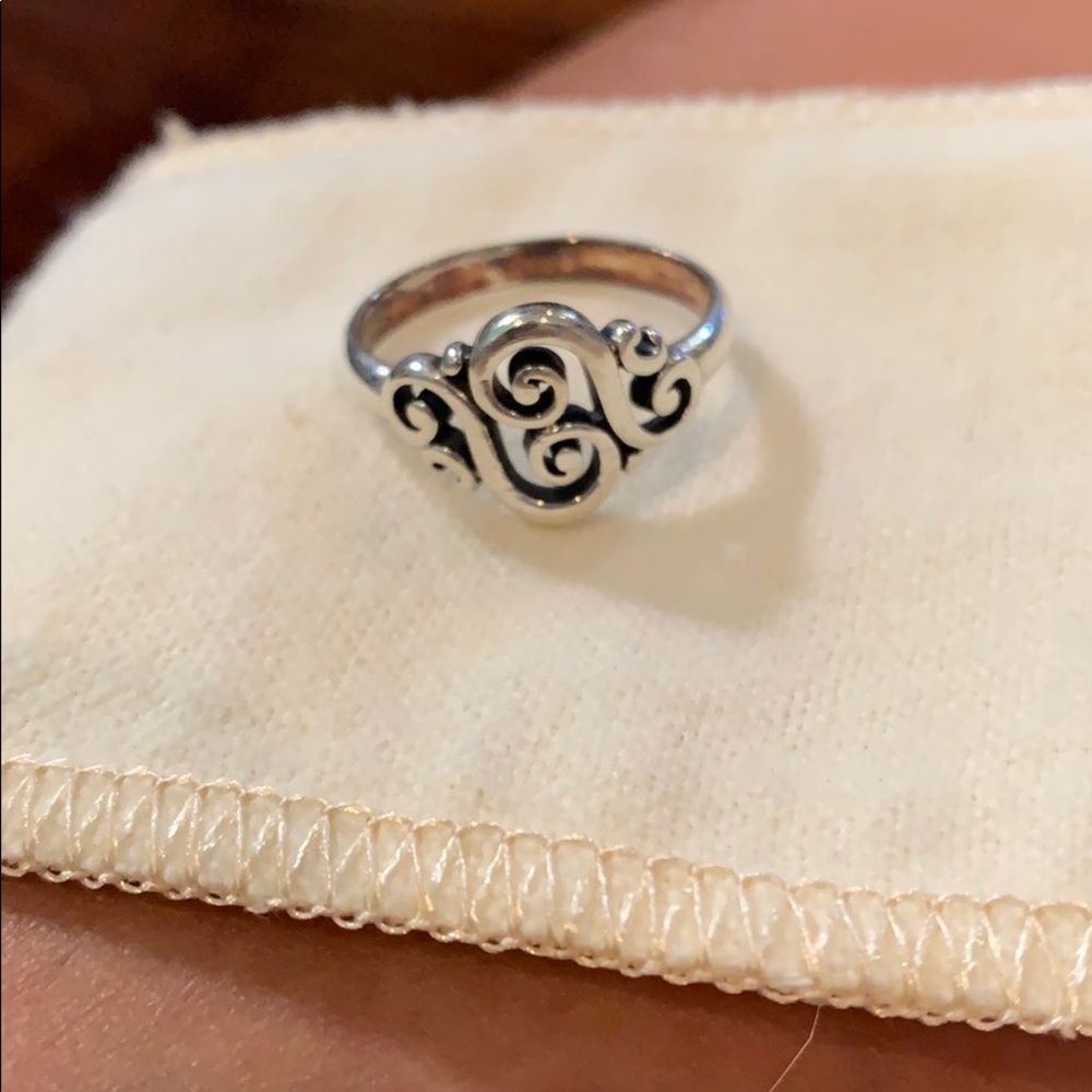 James Avery scroll ring size 6.5